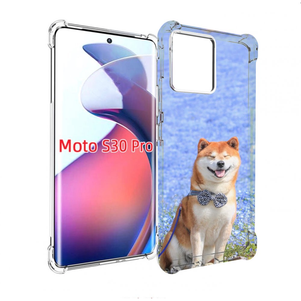 

Чехол MyPads сиба шиба ину 2 для Motorola Moto S30 Pro, Прозрачный, Tocco