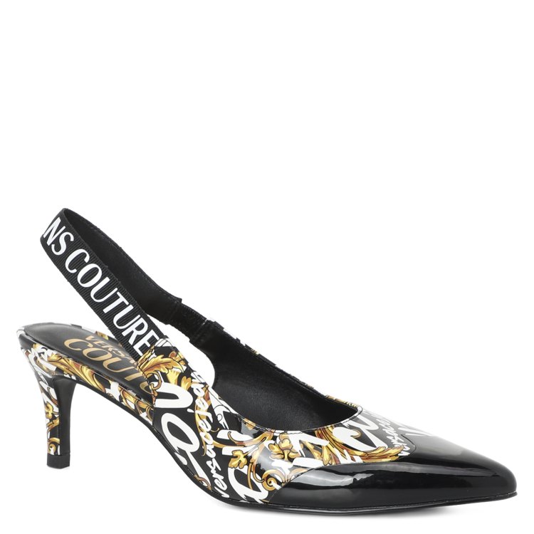 

Туфли женские Versace Jeans Couture 73VA3S43 черные 37 EU, Черный, 73VA3S43