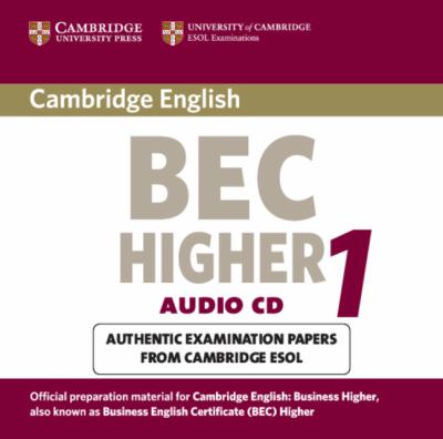 

Книга Cambridge BEC Higher 1: Practice Tests Audio CD (Лицензия)