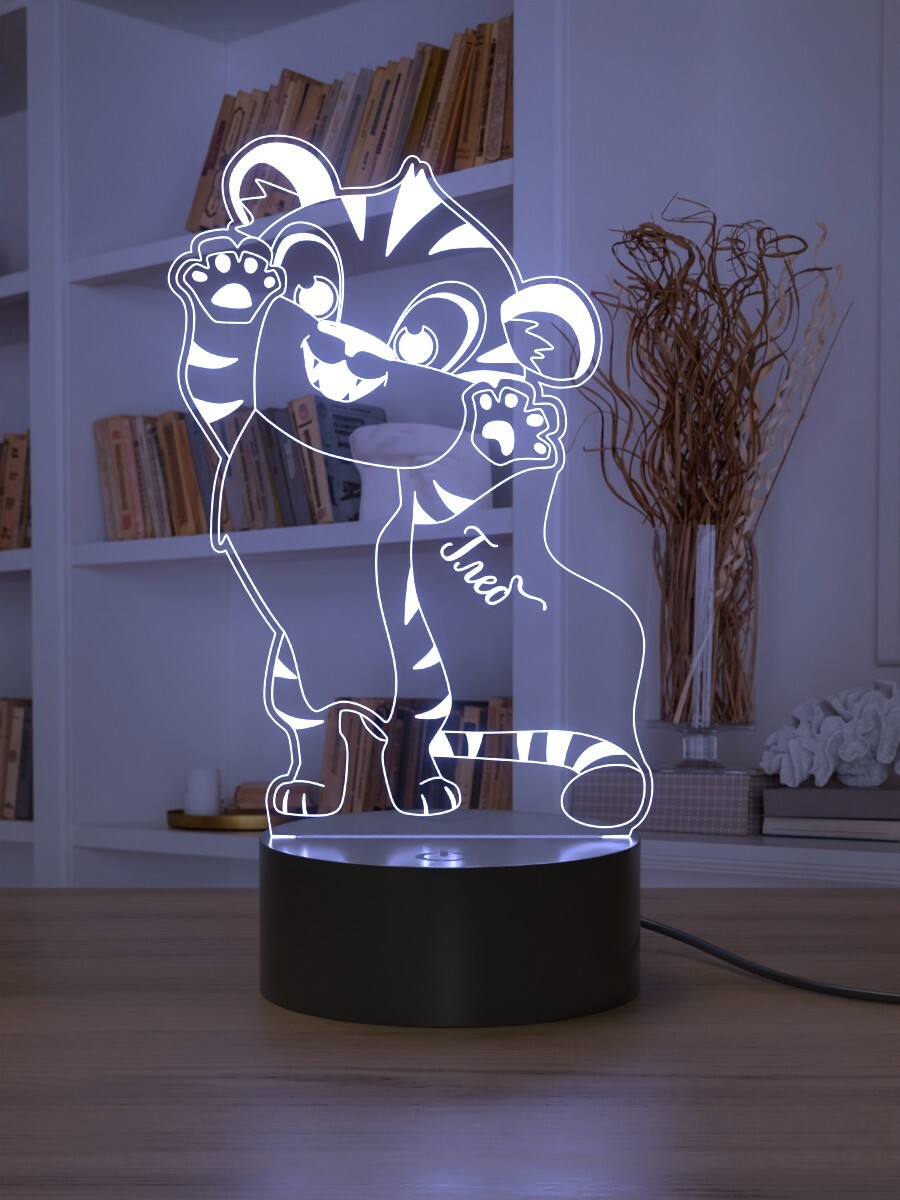 

Ночник Light Insidе детский Тигренок Глеб