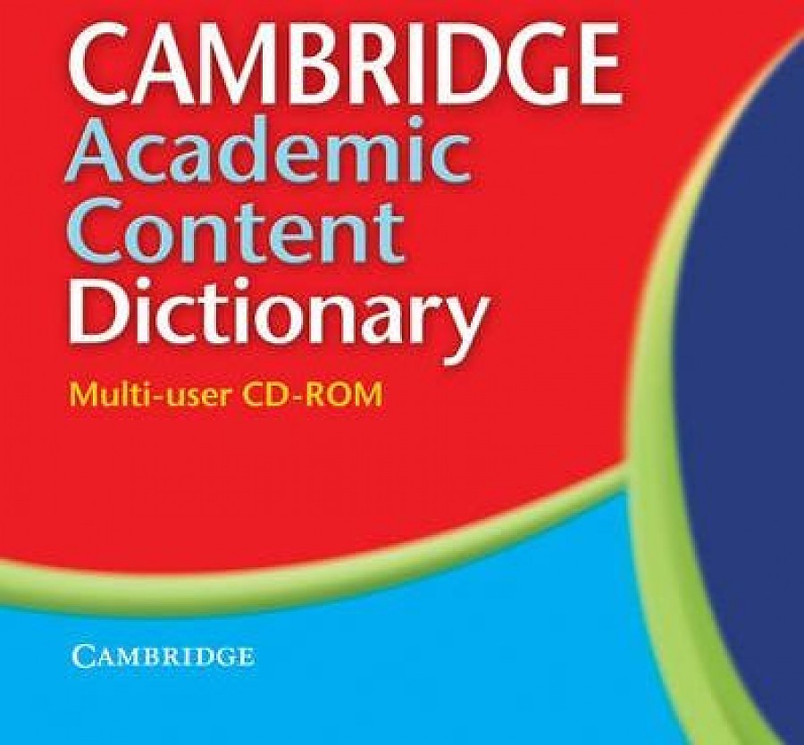 

Cambridge Academic Content Dictionary Multi-user CD-ROM