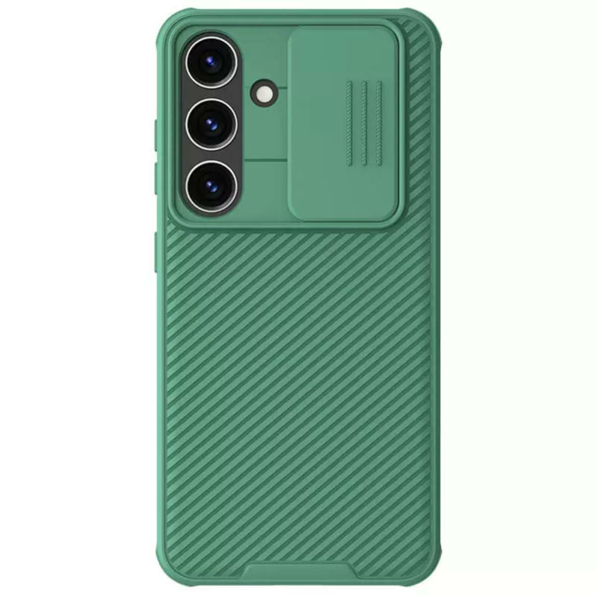 

Накладка Nillkin CamShield Pro Case для Samsung Galaxy S24, зеленый, CamShield Pro Case