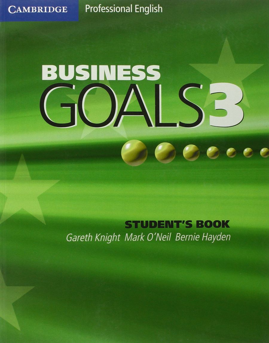

Business Goals 3 Student's Book
