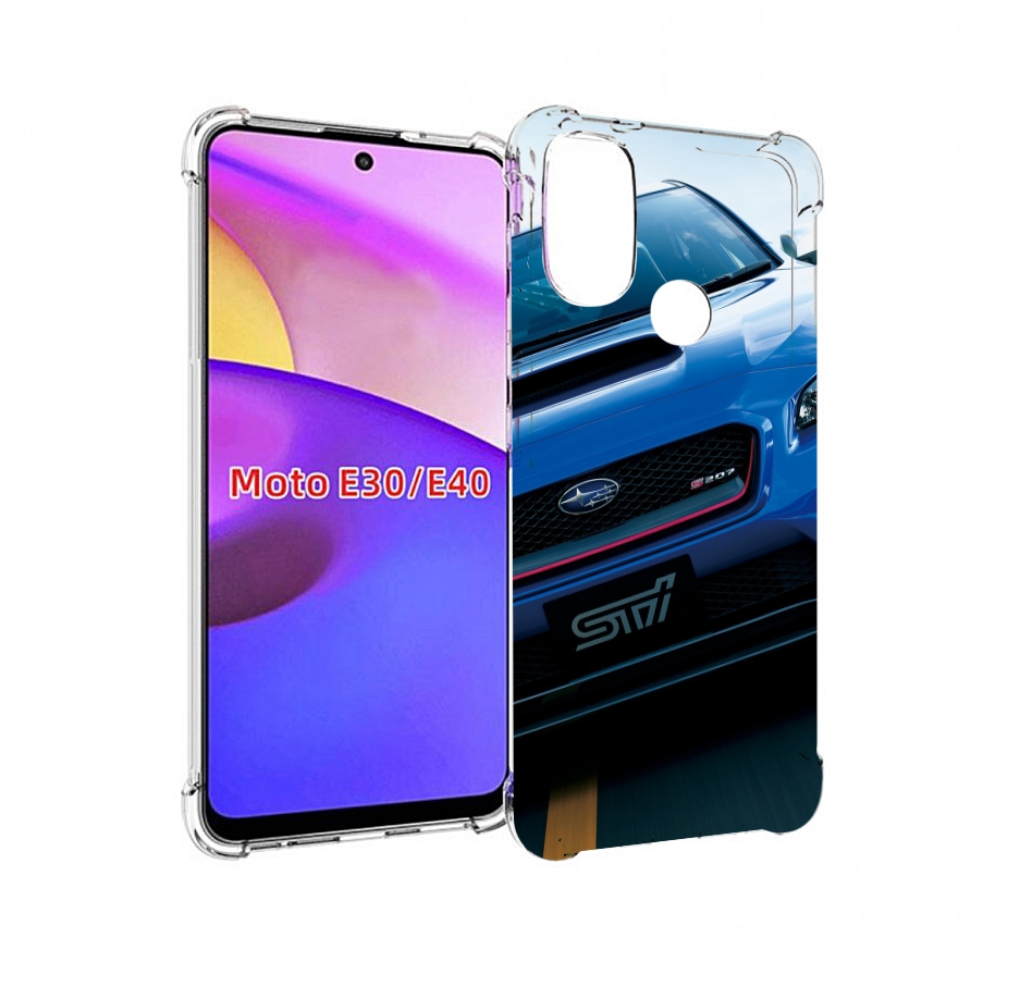 

Чехол бампер MyPads субару subaru 2 для Motorola Moto E30., Прозрачный, Tocco