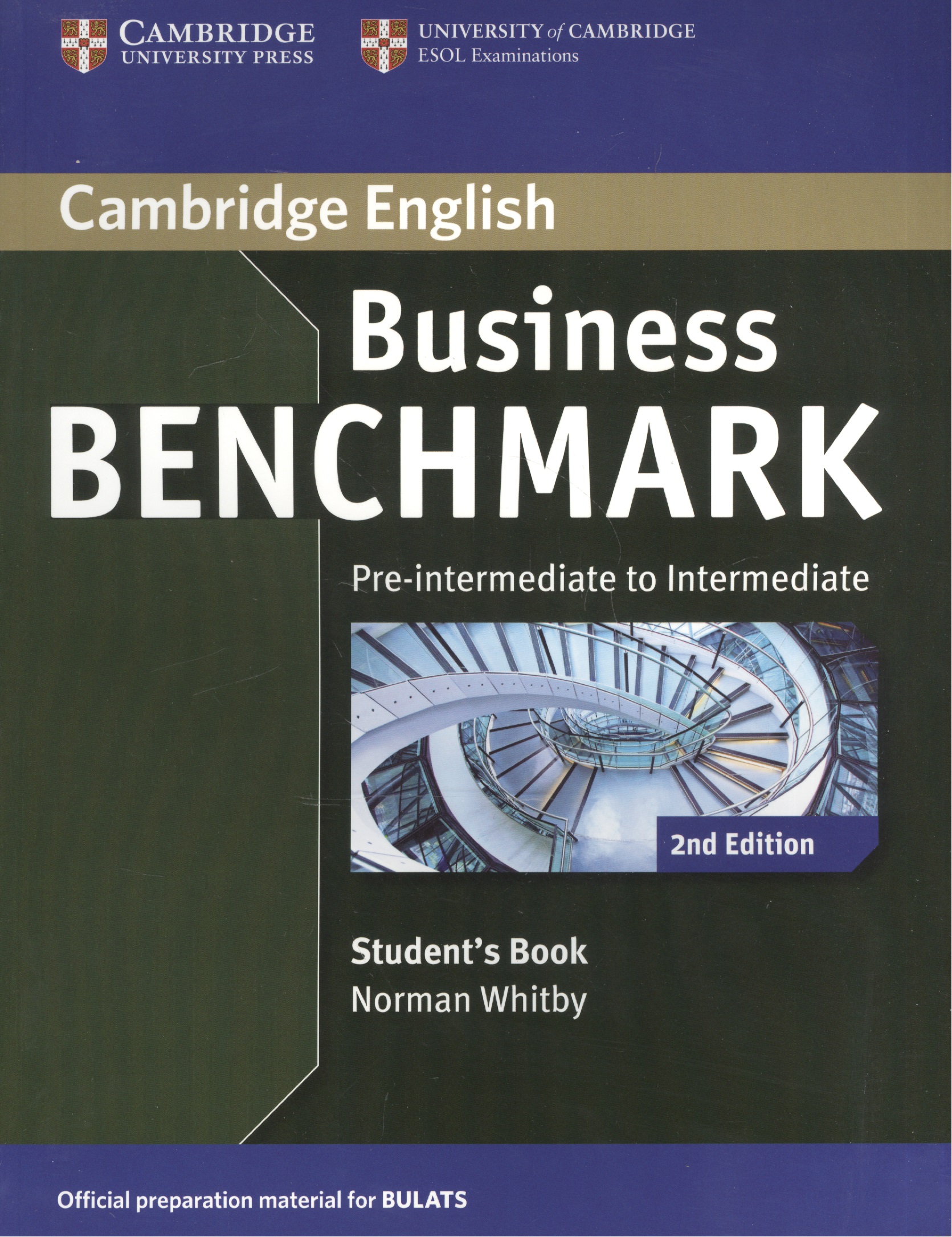 

Business Benchmark 2nd edition Pre-intermediate to Intermediate BULATS Student's ...