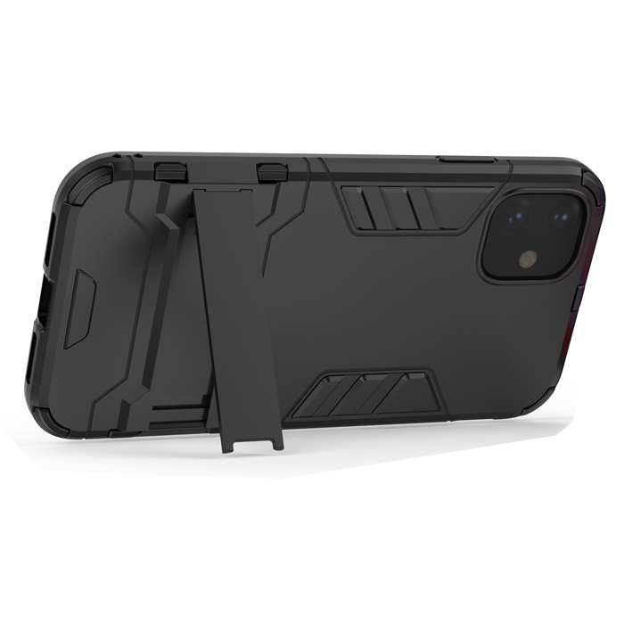 фото Противоударный чехол transformer-2 для iphone 11 black panther