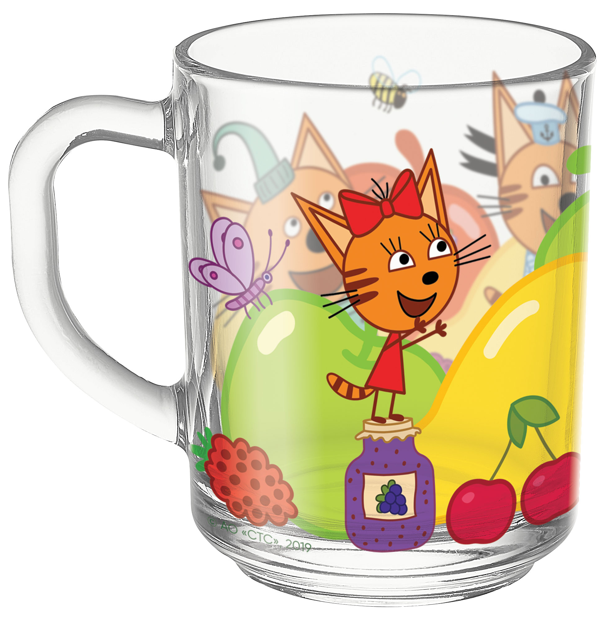 фото Кружка priority три кота. фрукты, 200 мл priority