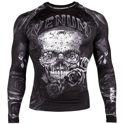 

Рашгард Venum Santa Muerte 3.0 Black/White L/S S
