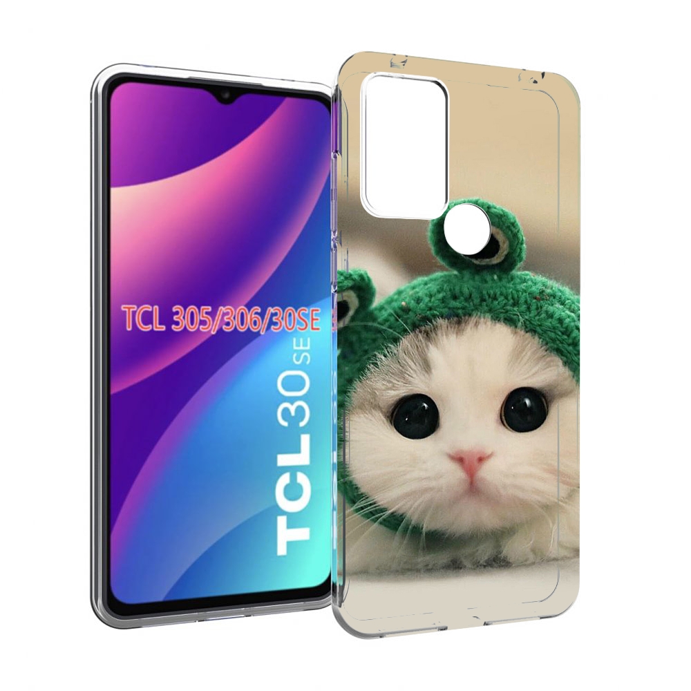 

Чехол MyPads кот-лягушка детский для TCL 30SE/305/306/30E, Tocco