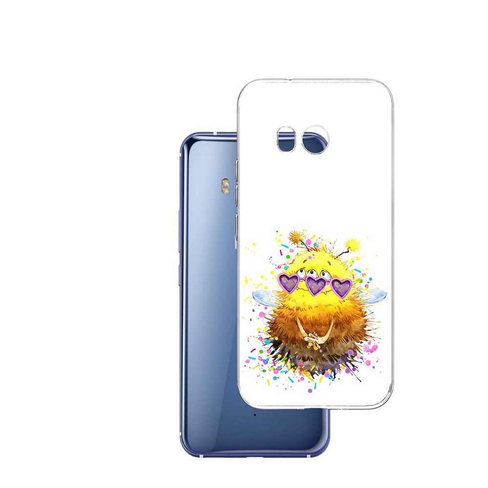 

Чехол MyPads Tocco для HTC U11 Пушитый шмель, Прозрачный, Tocco