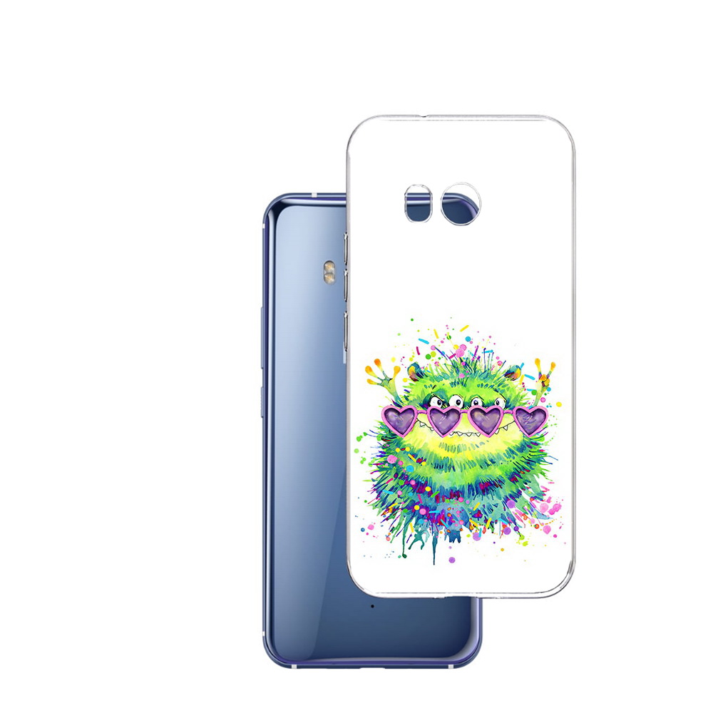 

Чехол MyPads Tocco для HTC U11 Пушистый персонаж, Прозрачный, Tocco