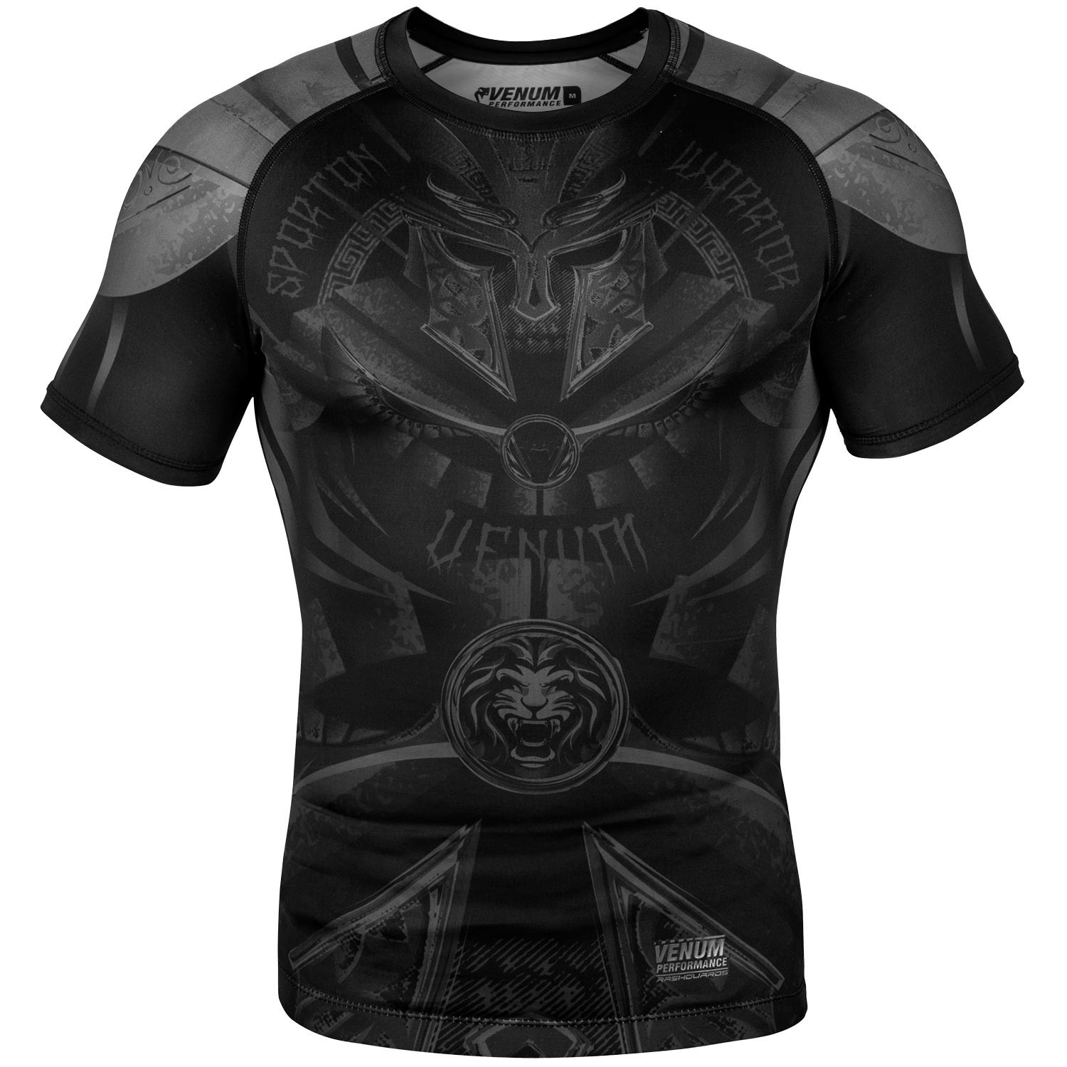 

Рашгард Venum Gladiator Black/Black S/S