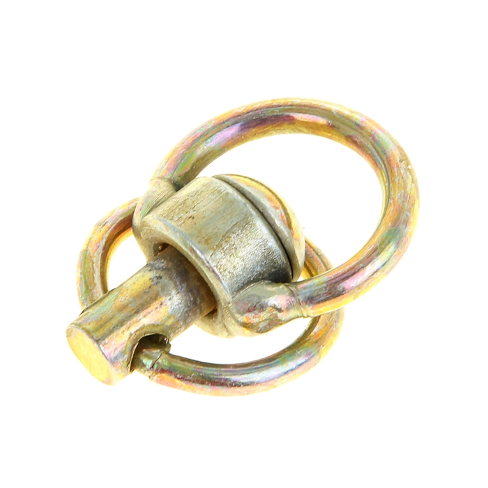 

Вертлюг с кольцом, малый, общая длина 6,2 см, длина кольца 3,7 см, толщина проволоки 0,3 с