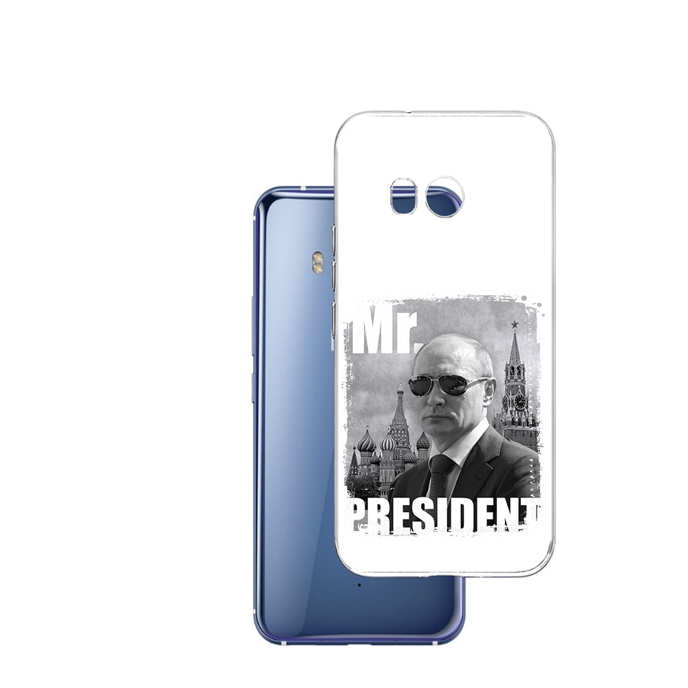 

Чехол MyPads Tocco для HTC U11 Путин, Прозрачный, Tocco