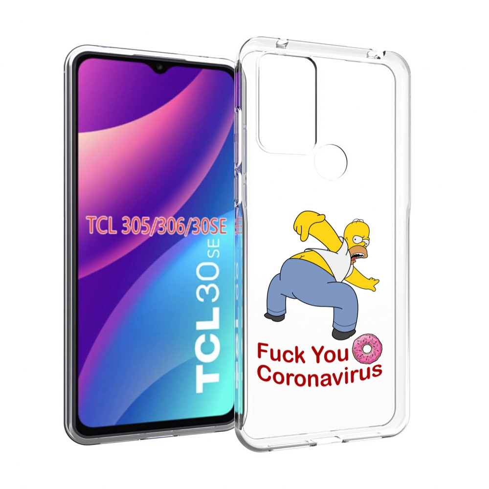 

Чехол MyPads корона-уходи для TCL 30SE/305/306/30E, Tocco