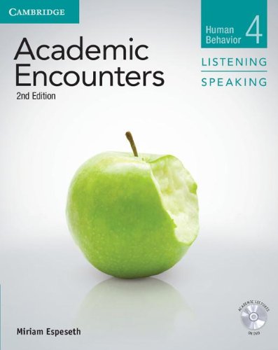 

Academic Encounters 2nd Edition Level 4: Human Behavior - Listening and Speaking ...
