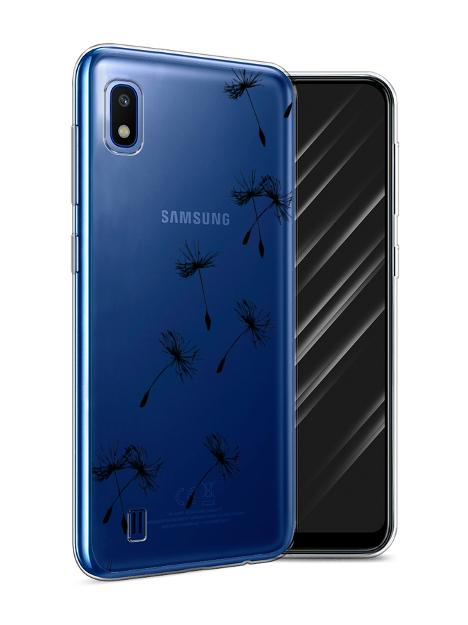 

Чехол Awog на Samsung Galaxy A10 "Летящие одуванчики", Разноцветный, 27950-8