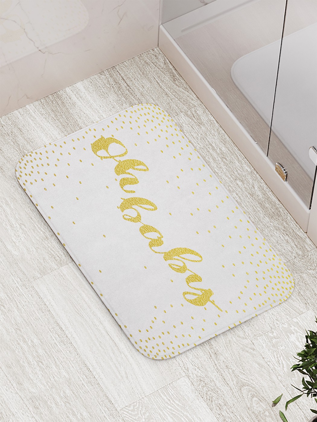 

Коврик противоскользящий для ванной, сауны, бассейна, 77х52 см bath_69431 JoyArty