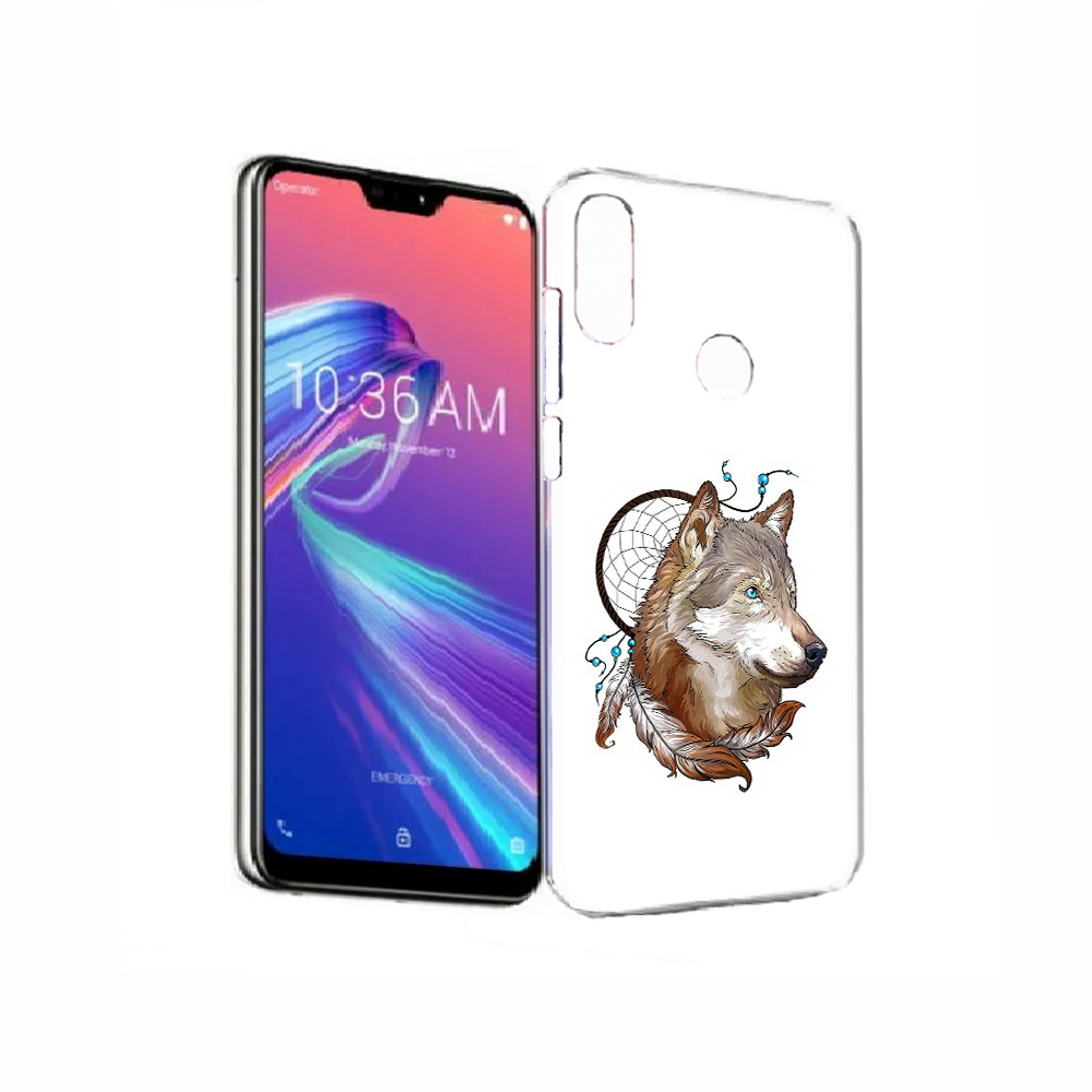 Чехол MyPads Tocco для Asus ZenFone Max Pro (M2) (ZB631KL) волк и ловец снов