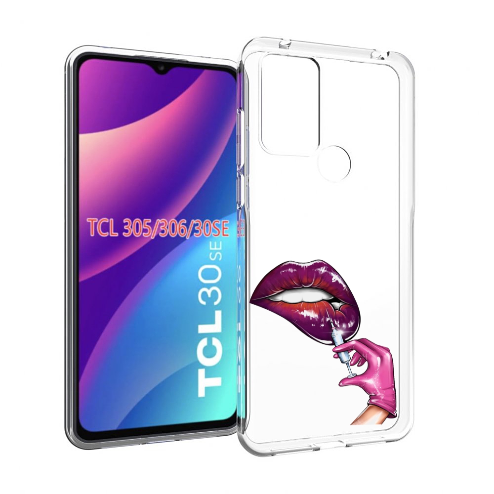 

Чехол MyPads качаем-губы для TCL 30SE/305/306/30E, Tocco