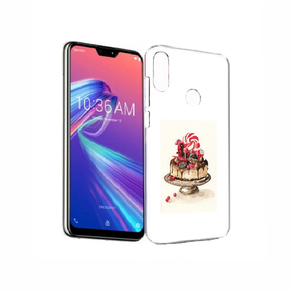 Чехол MyPads Tocco для Asus ZenFone Max Pro (M2) (ZB631KL) вкусный торт