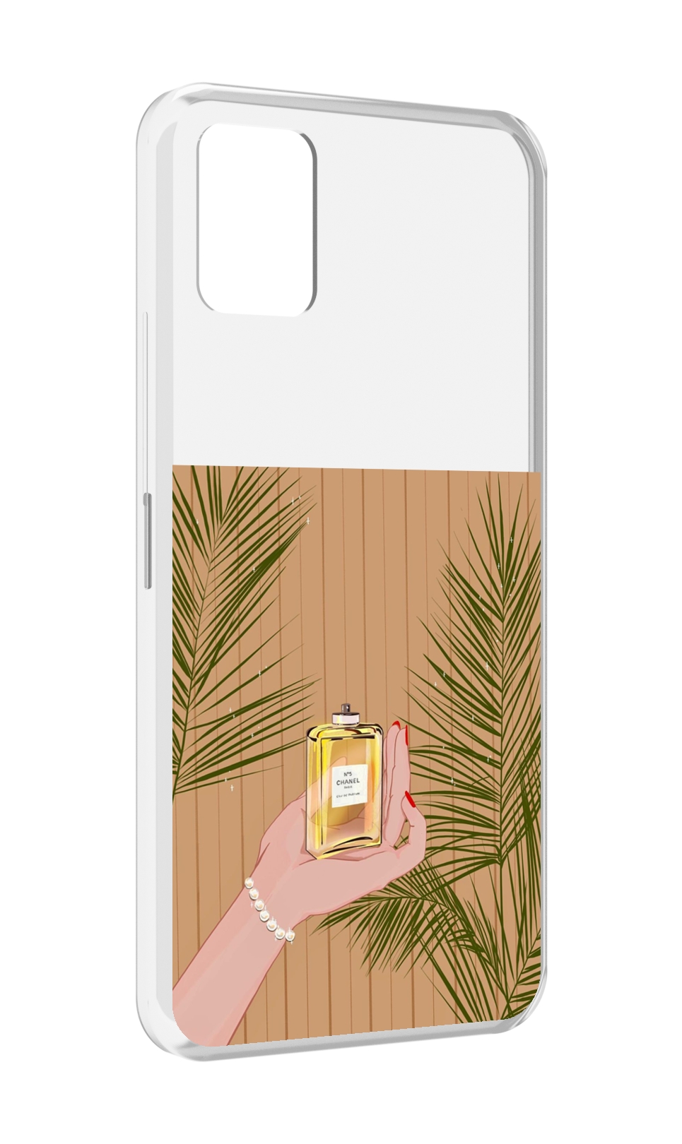 

Чехол MyPads запах-шанель-номер-5 для Umidigi Power 5, Прозрачный, Tocco