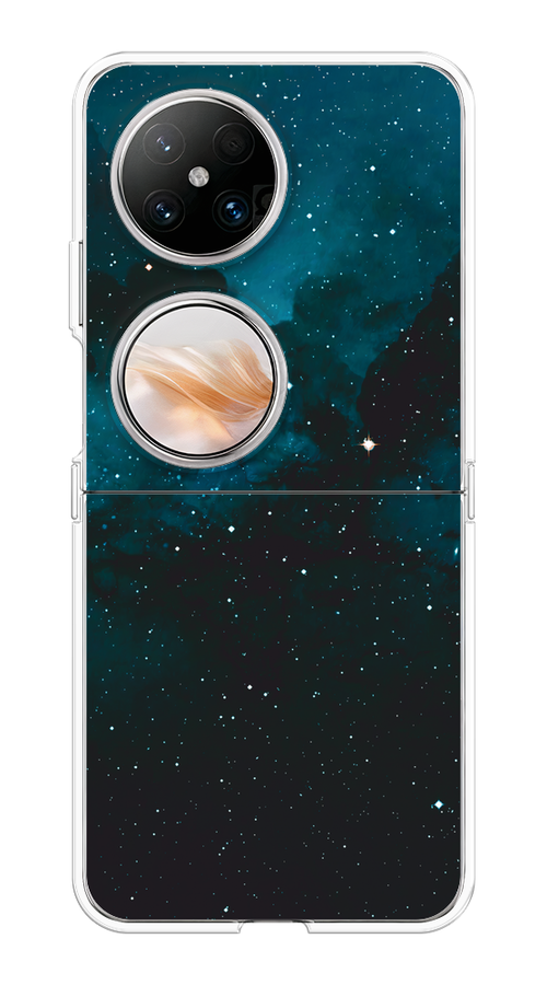

Чехол на Huawei Pocket 2 "Синий космос", 6123850-1