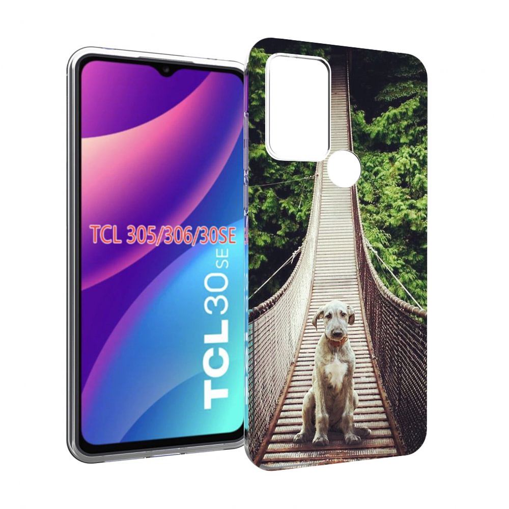

Чехол MyPads ирландский волкодав для TCL 30SE/305/306/30E, Tocco
