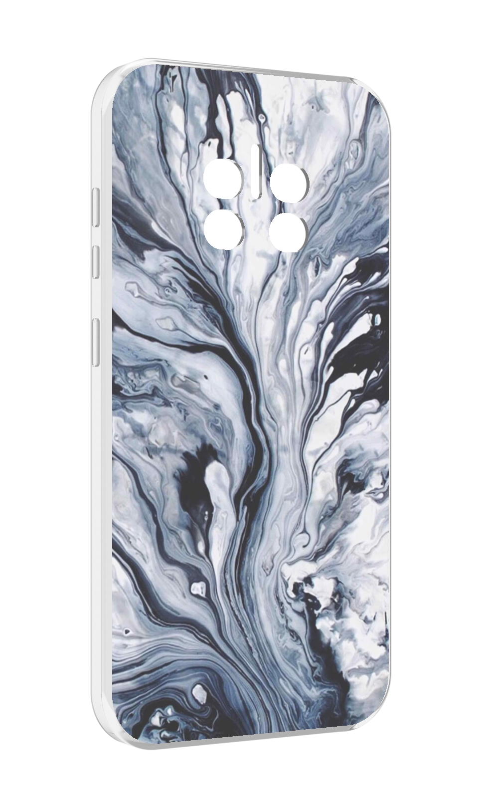 

Чехол MyPads серая краска для Doogee V11, Прозрачный, Tocco