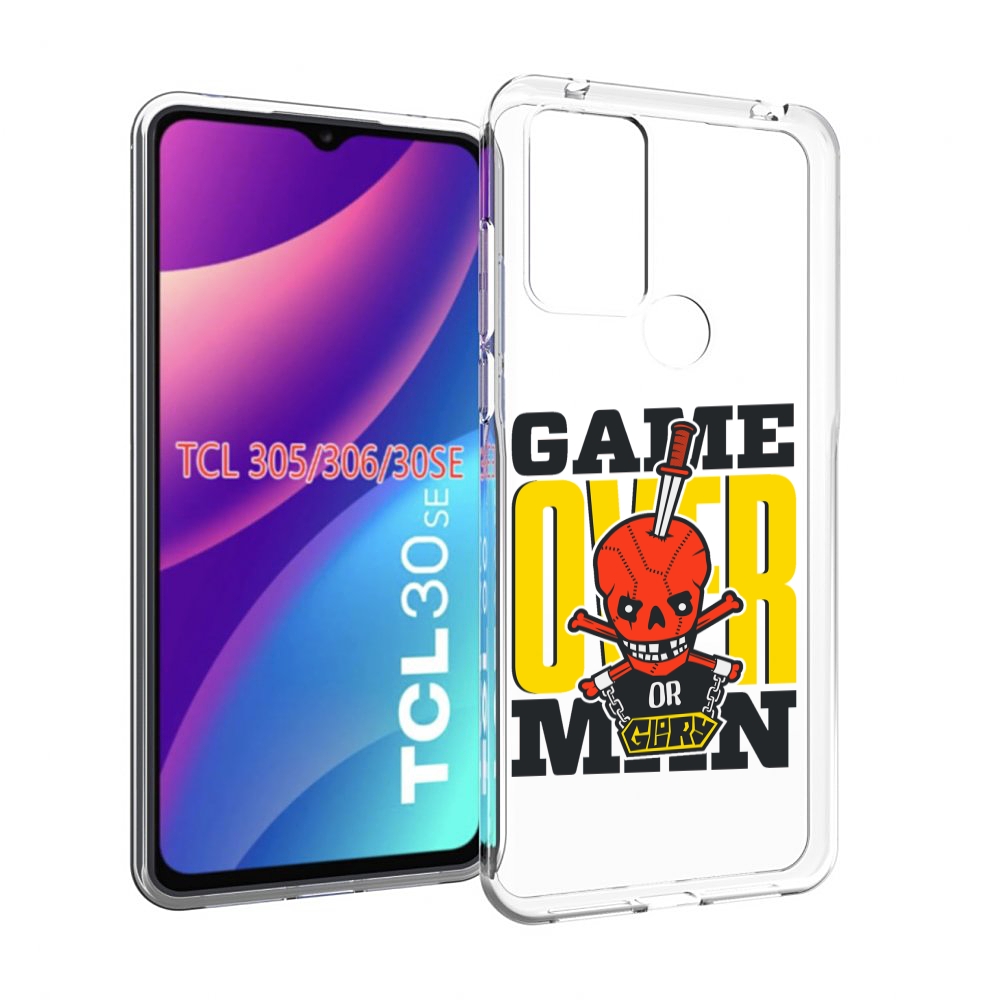

Чехол MyPads игра-окончена-парень для TCL 30SE/305/306/30E, Tocco
