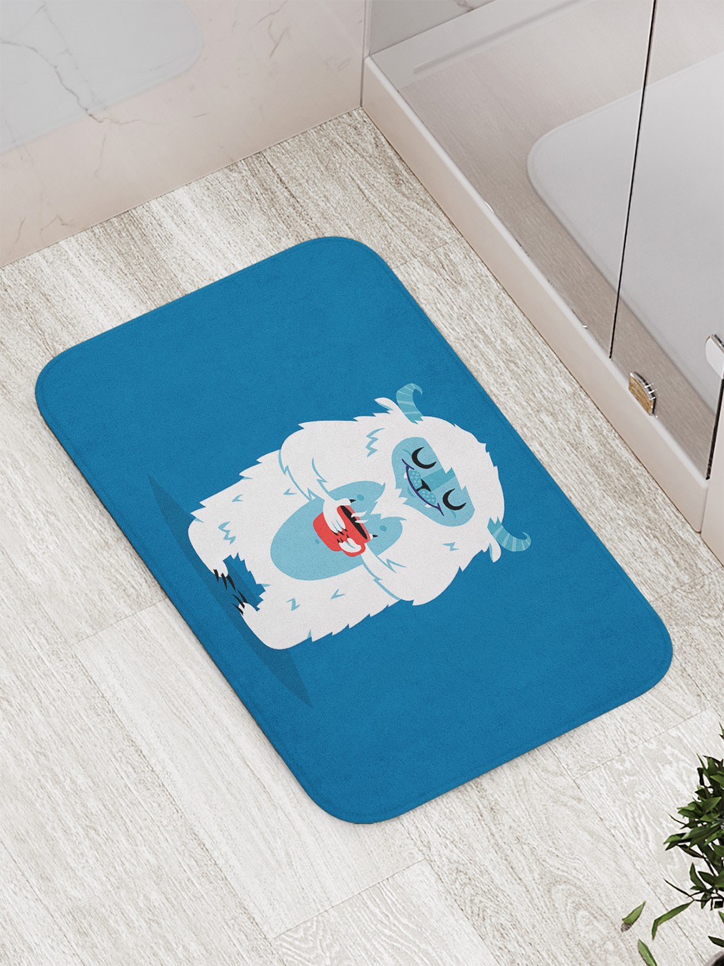 

Коврик противоскользящий для ванной, сауны, бассейна, 77х52 см bath_69305 JoyArty