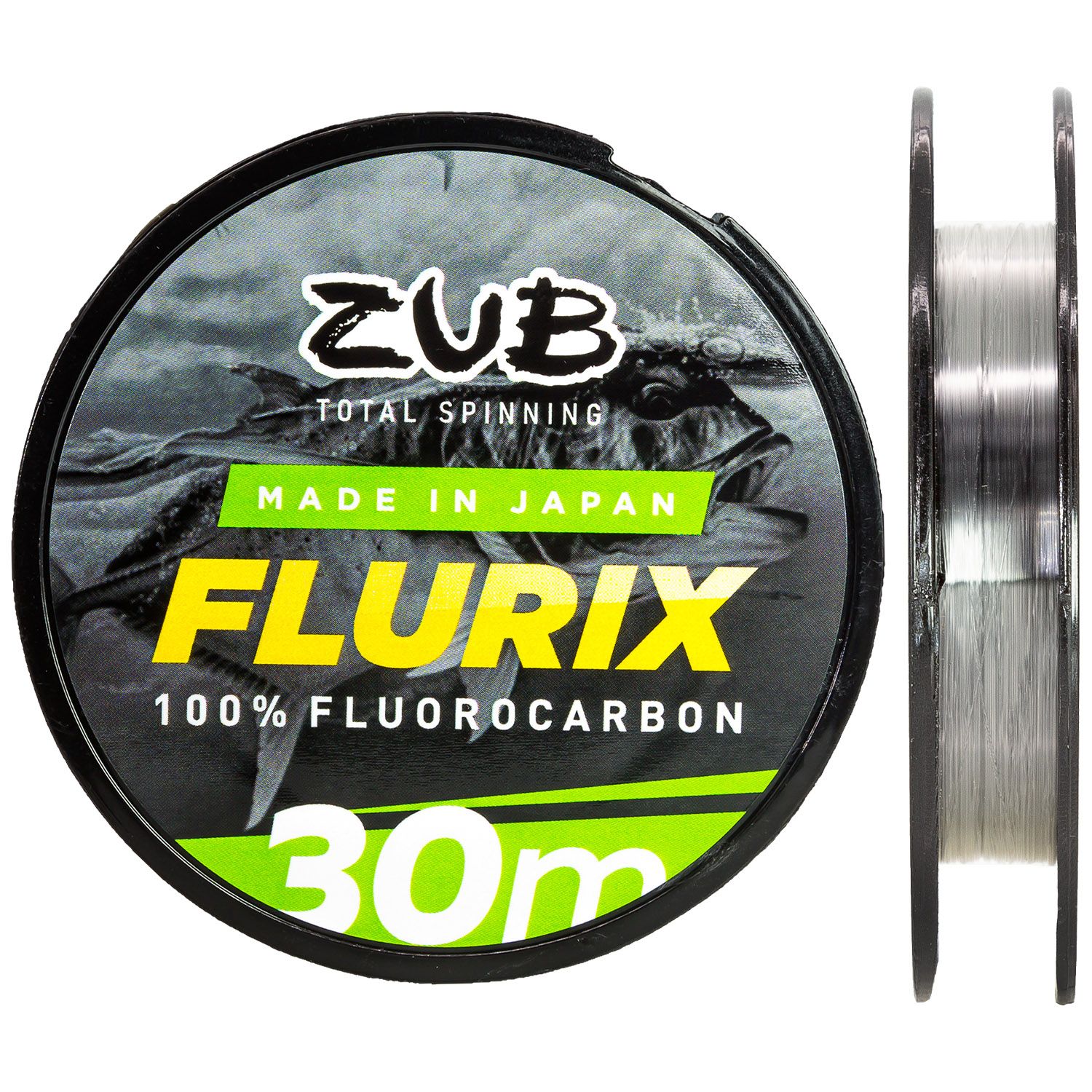 Леска флюрокарбоновая ZUB Flurix 30 м 0.333 мм 7.09 кг