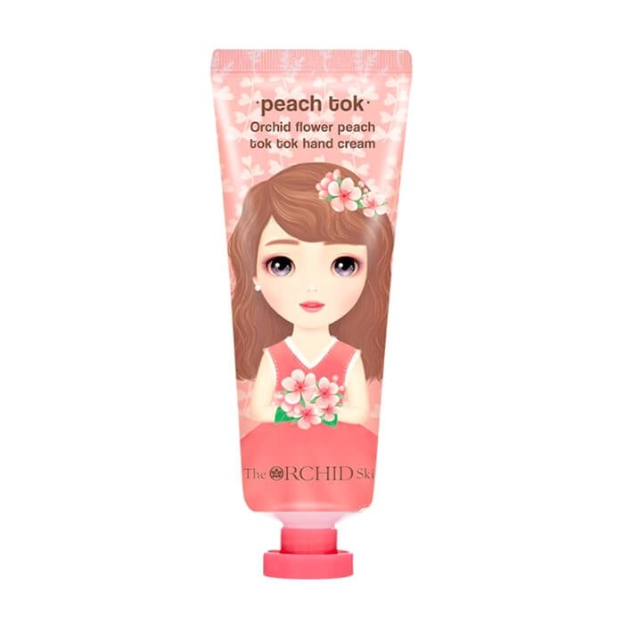 фото Крем для рук the orchid skin orchid flower peach tok tok hand cream