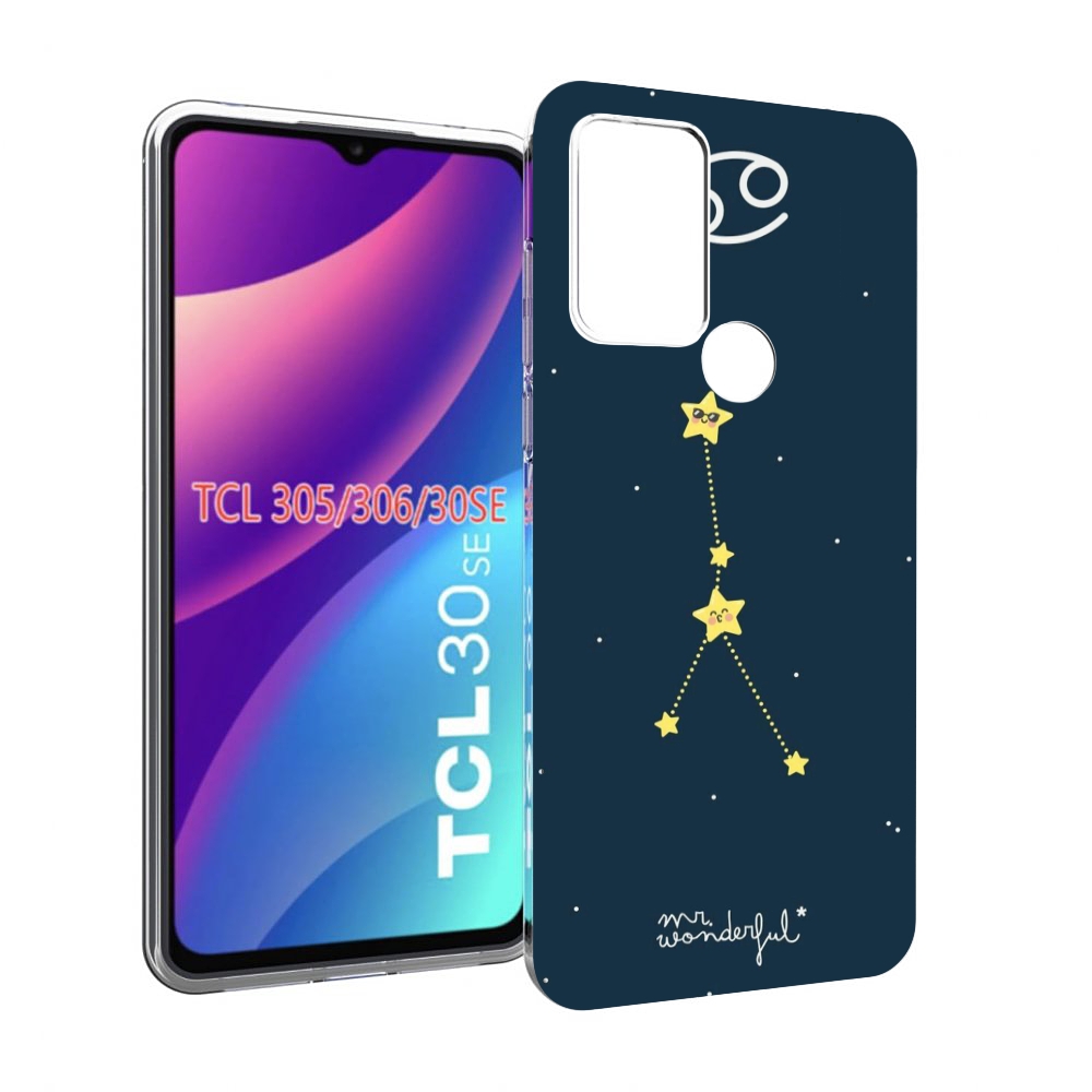

Чехол MyPads знак-зодиака-рак-3 для TCL 30SE / TCL 305 / TCL 306 / TCL 30E, Tocco