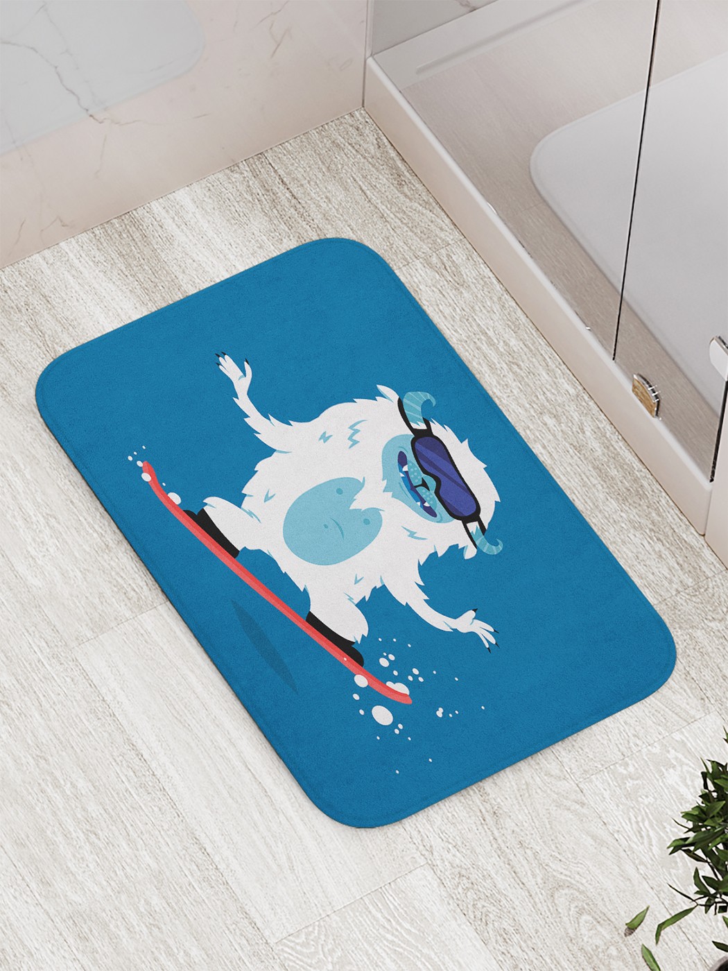

Коврик противоскользящий для ванной, сауны, бассейна, 77х52 см bath_69294 JoyArty