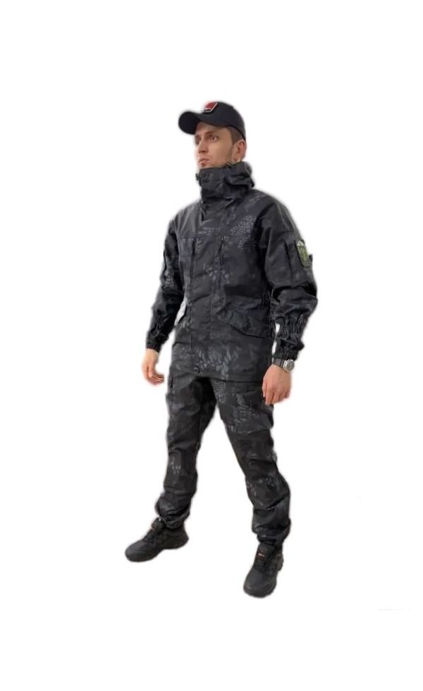 

Костюм горка 6 весна-лето / черный питон 56-58/176-182, Разноцветный, горка 6 весна-лето