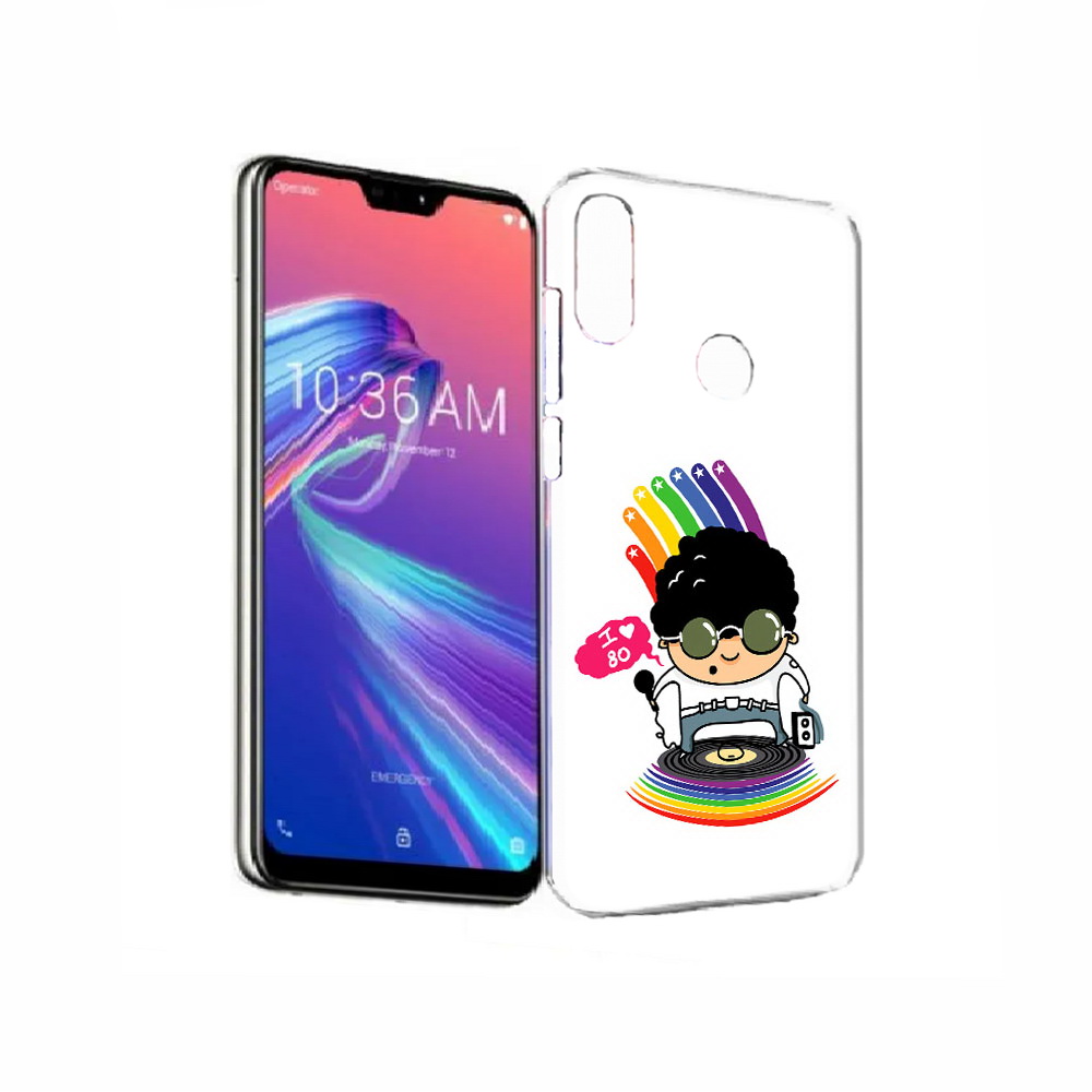 

Чехол MyPads Tocco для Asus ZenFone Max Pro (M2) (ZB631KL) Я люблю 80-е, Прозрачный, Tocco