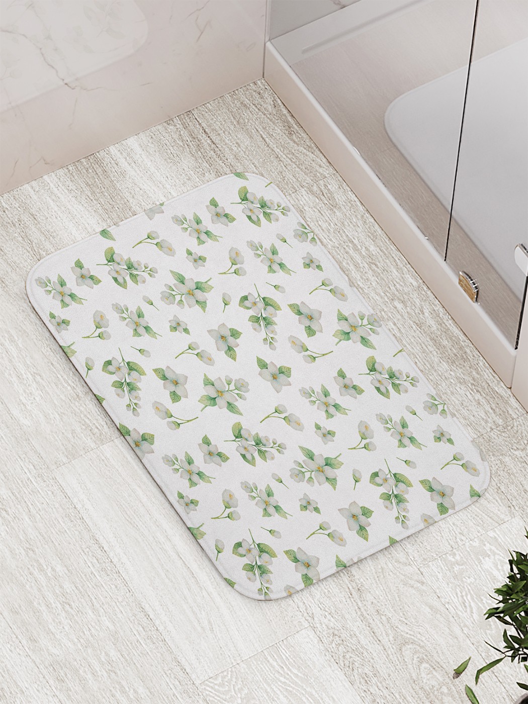 

Коврик противоскользящий для ванной, сауны, бассейна, 77х52 см bath_69262 JoyArty
