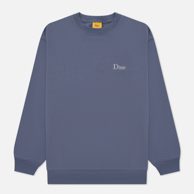 

Свитшот мужской Dime Small Logo Classic Crew Neck синий L, Small Logo Classic Crew Neck