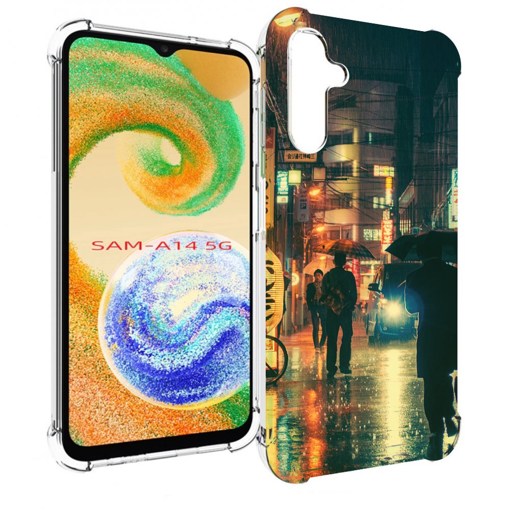 

Чехол MyPads Токио-сеул для Samsung Galaxy A14 5G, Прозрачный, Tocco
