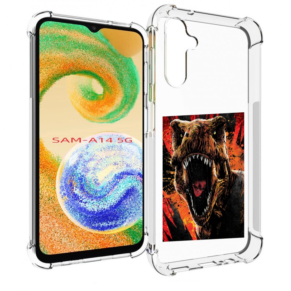 

Чехол MyPads Тиранозавр для Samsung Galaxy A14 5G, Прозрачный, Tocco