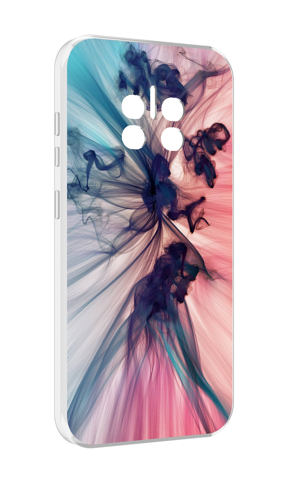 

Чехол MyPads разноцветный дым для Doogee V11, Прозрачный, Tocco