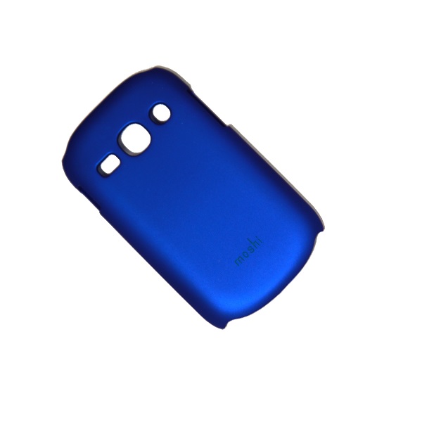 

Чехол Samsung S6810, S6812 (Galaxy Fame) прорезиненный Moshi Case Soft Touch, Синий