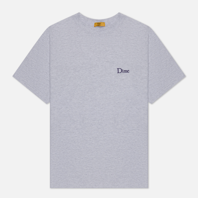

Футболка мужская Dime Small Logo Classic серая L, Small Logo Classic