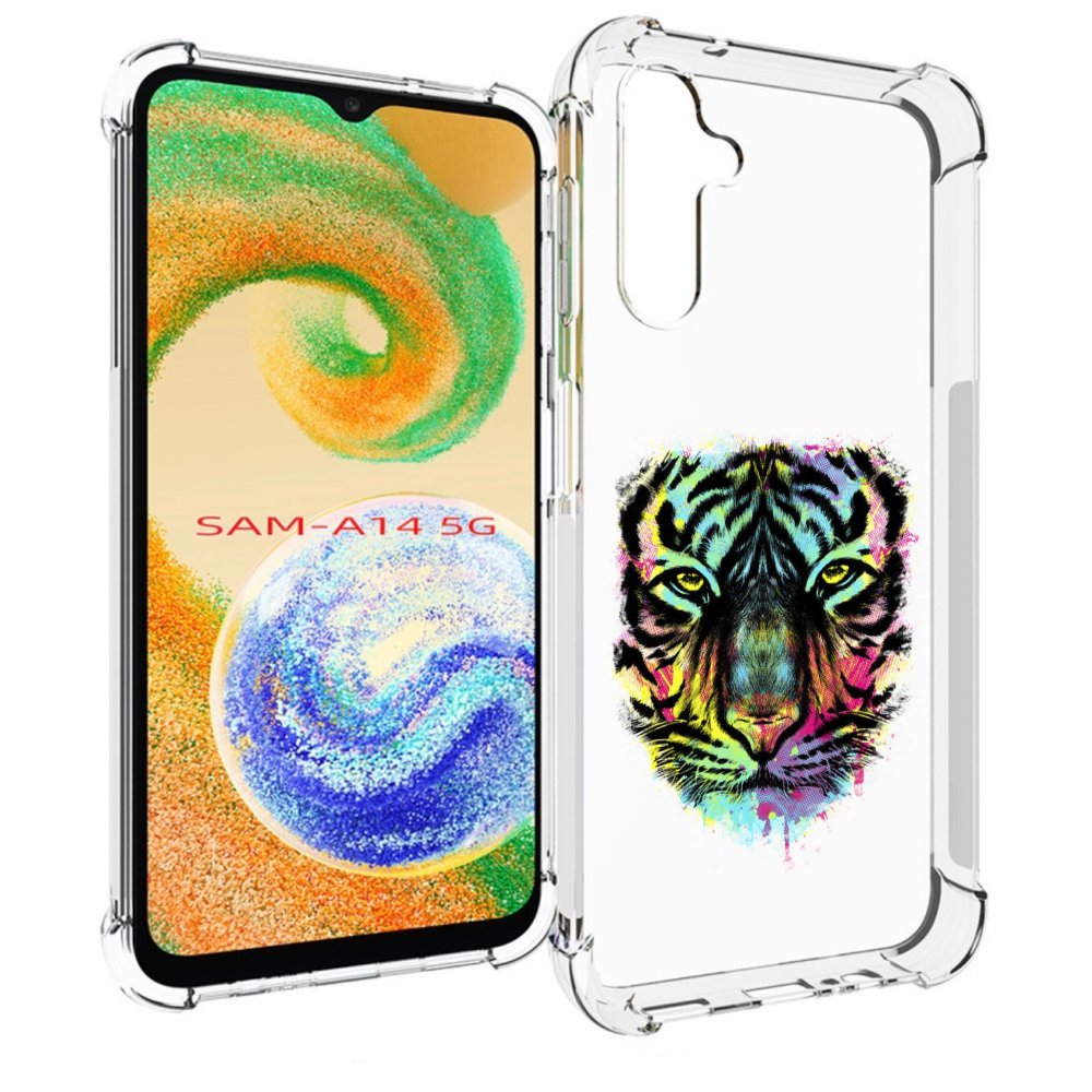 

Чехол MyPads Тигр 1 для Samsung Galaxy A14 5G, Прозрачный, Tocco
