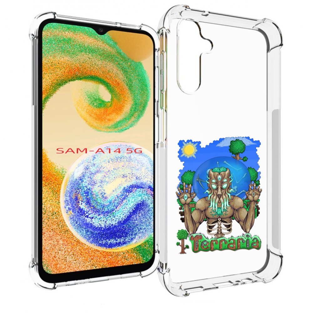 

Чехол MyPads Террария для Samsung Galaxy A14 5G, Прозрачный, Tocco