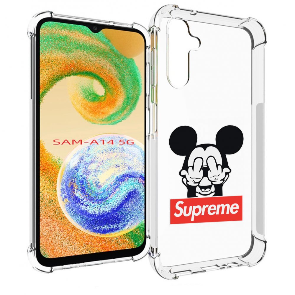 

Чехол MyPads Супримовский-Микки-маус для Samsung Galaxy A14 5G, Прозрачный, Tocco