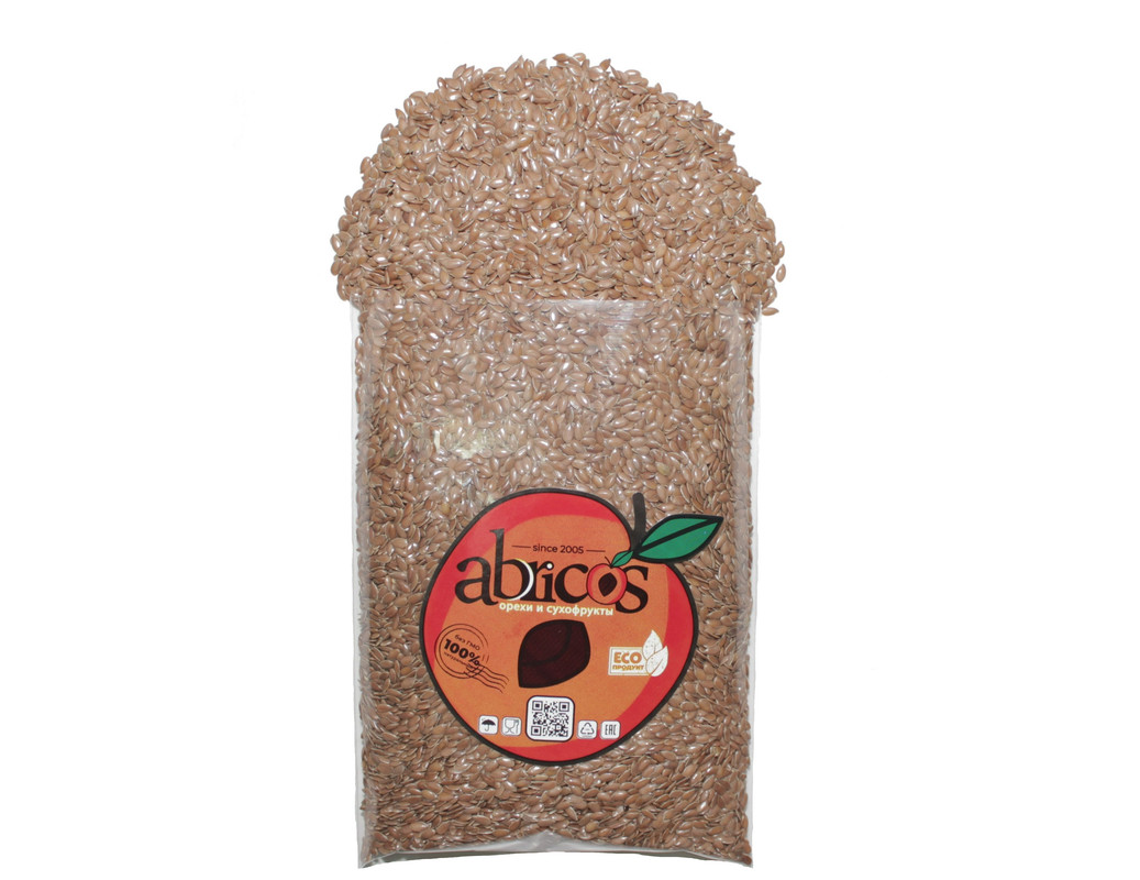 

Семена льна коричневые для похудения Abricos, 1кг