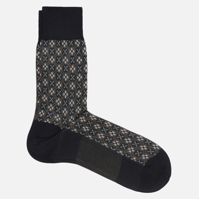 

Носки унисекс FALKE Silk Chain черные 41-42, Silk Chain