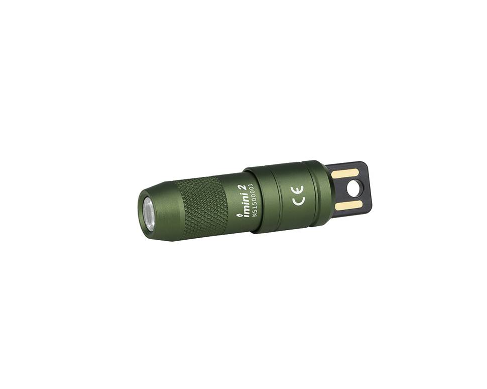 Наключный фонарь Olight iMini 2 OD Green, 21 метр, 50 люмен